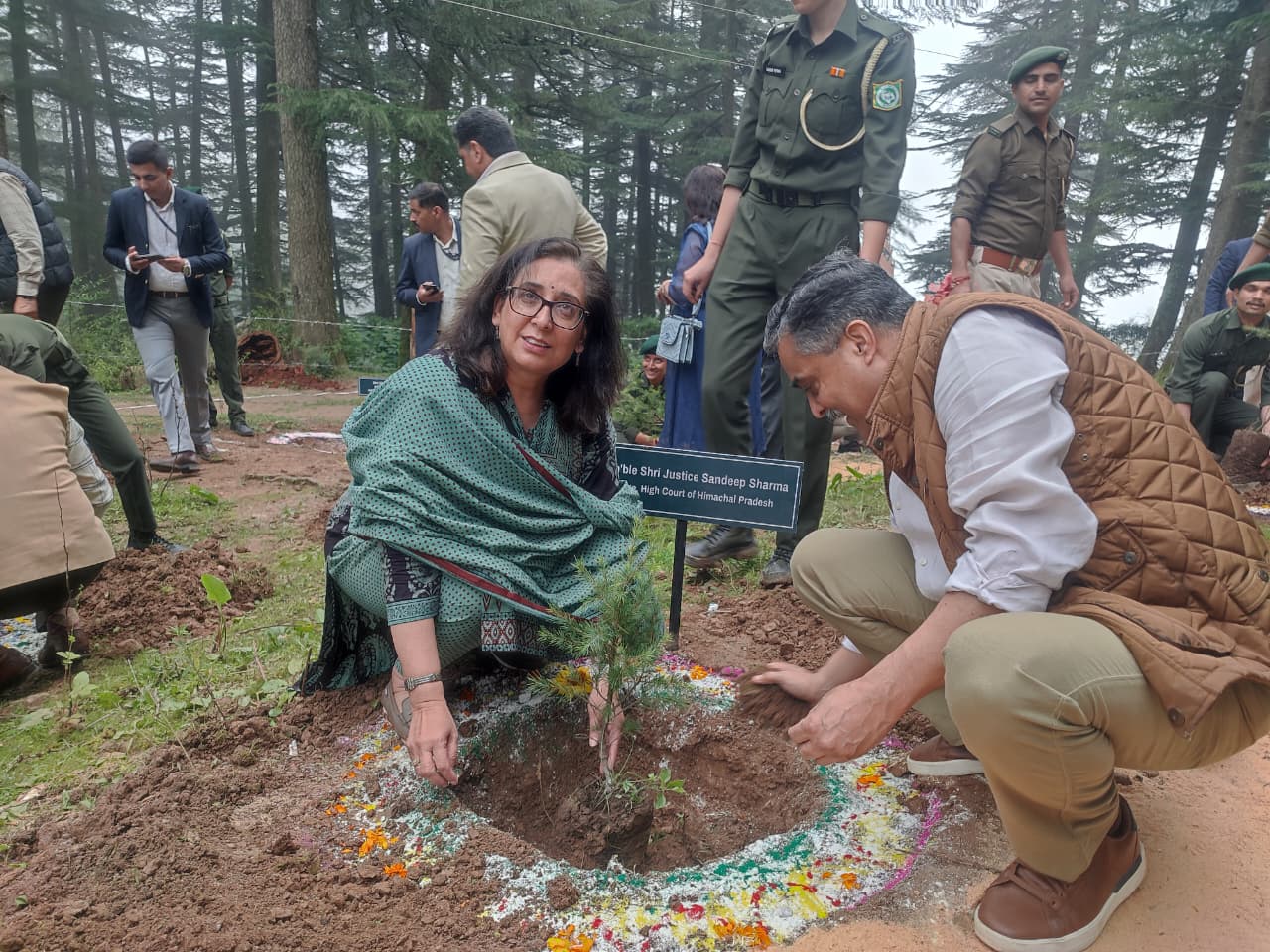 Glimpse of State Level Plantation Drive - 2025