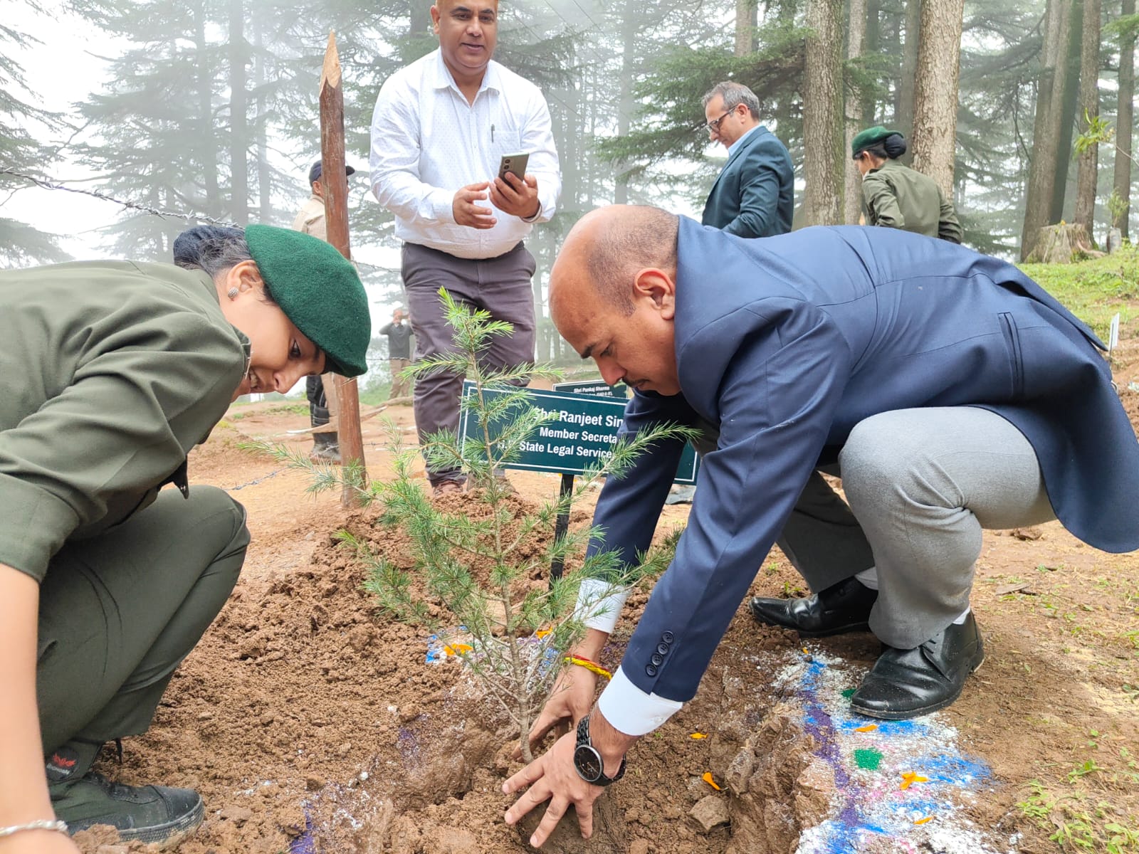 Glimpse of State Level Plantation Drive - 2025