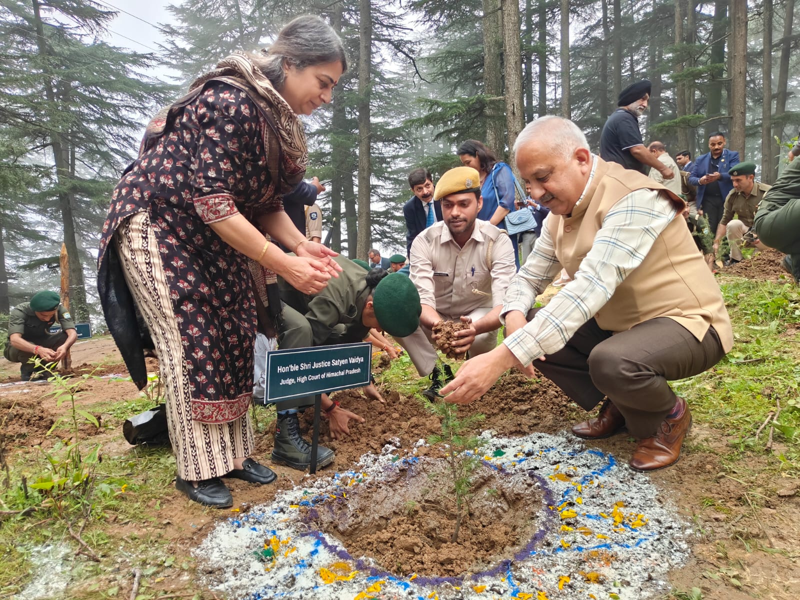 Glimpse of State Level Plantation Drive - 2025