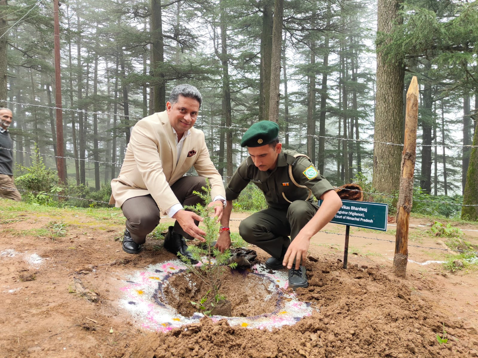 Glimpse of State Level Plantation Drive - 2025