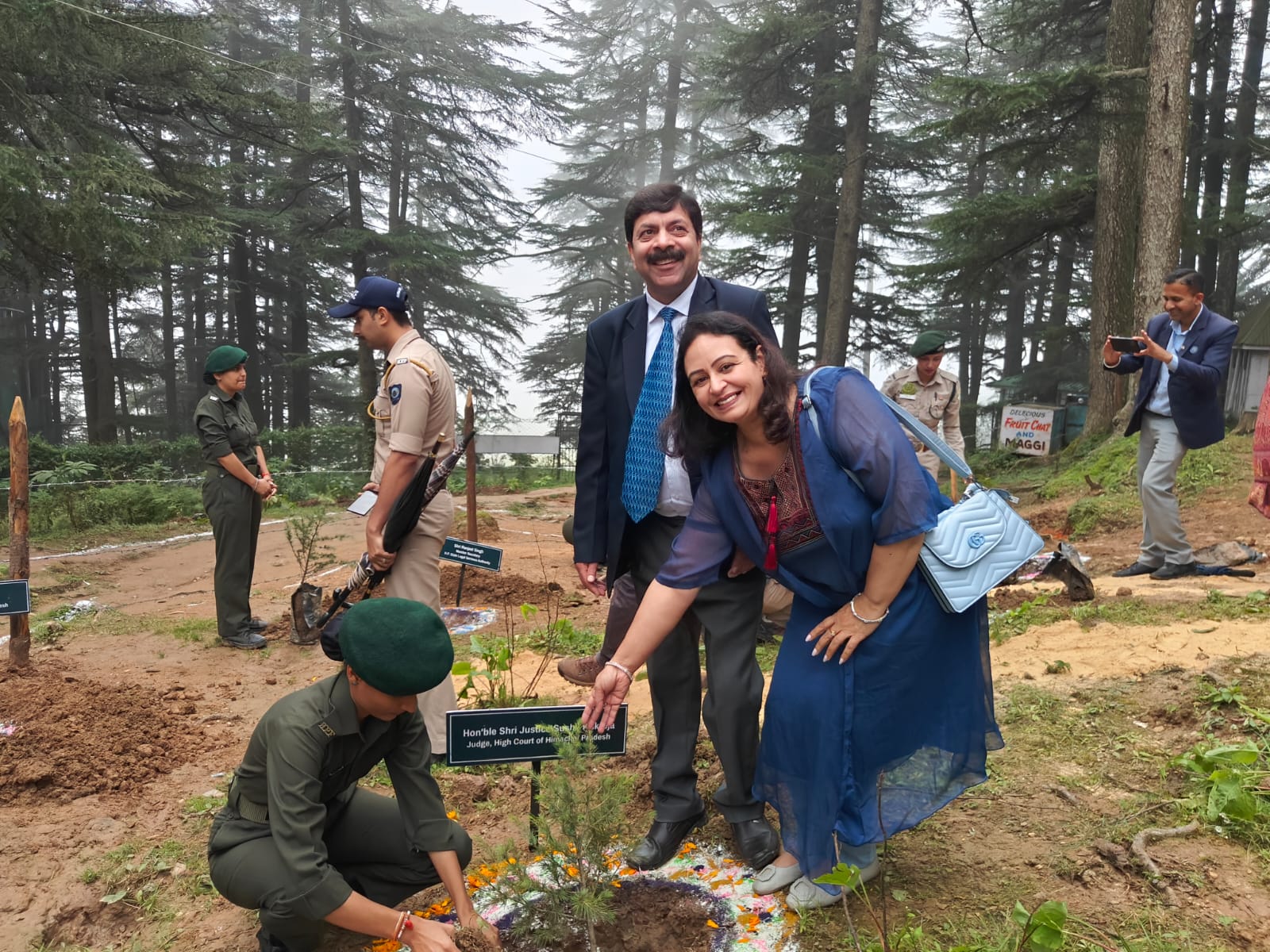 Glimpse of State Level Plantation Drive - 2025