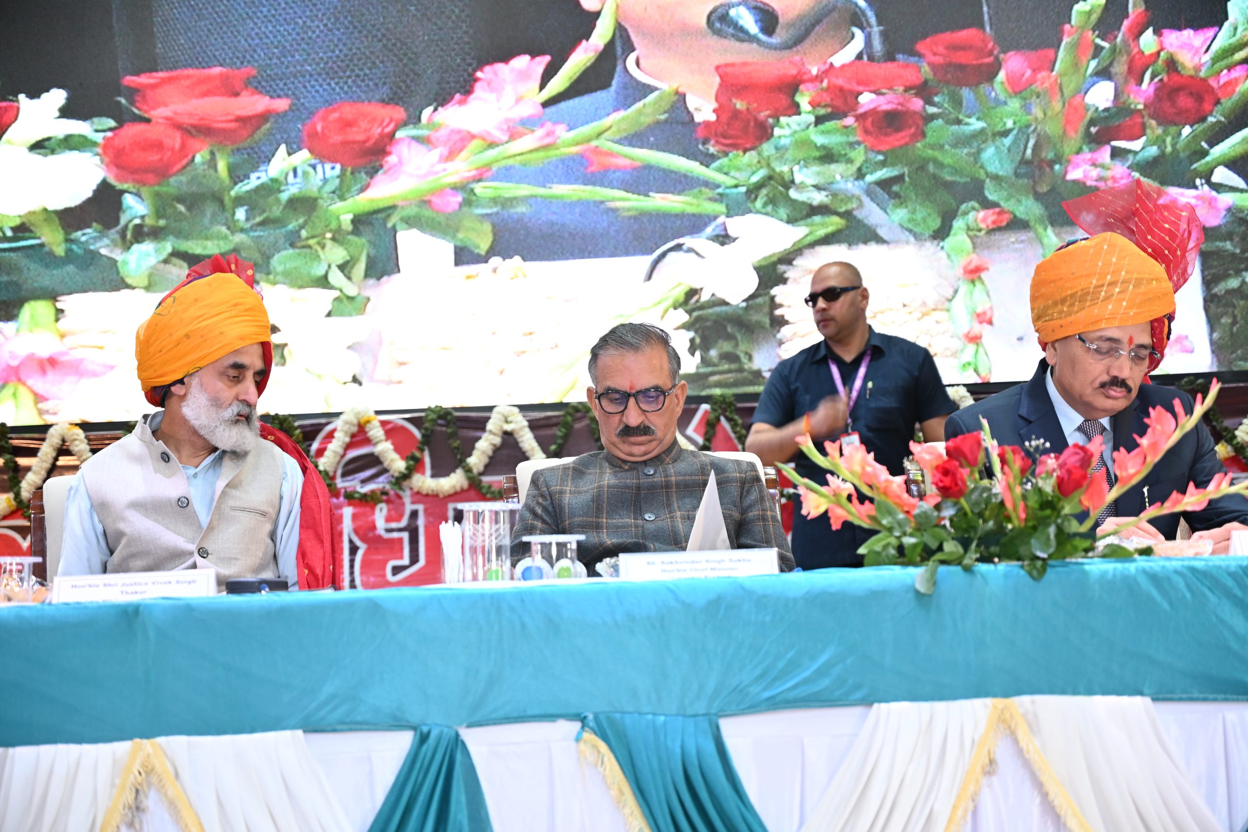 Hon'ble Dignitaries during the Legal Services Programme.