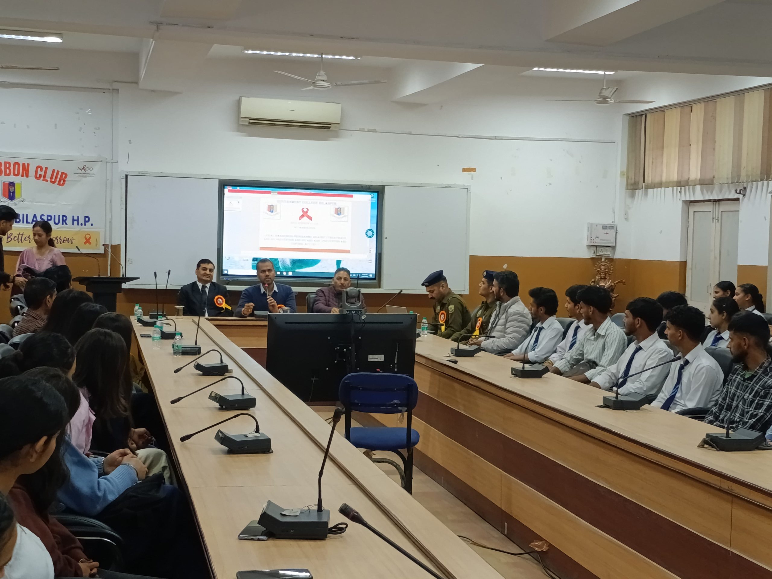 The Secretary, explaining Child Marriage, Garbage Disposal Norms, and Child Helpline No. 1098