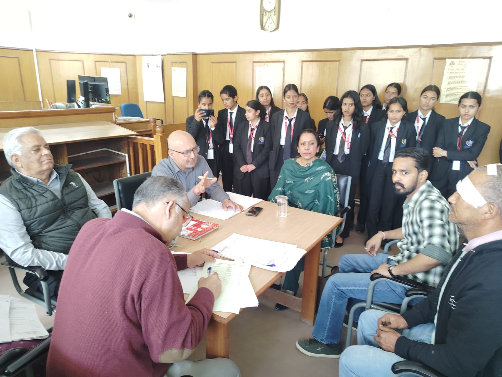 Glimpse of National Lok Adalat held on 14 March 2026.