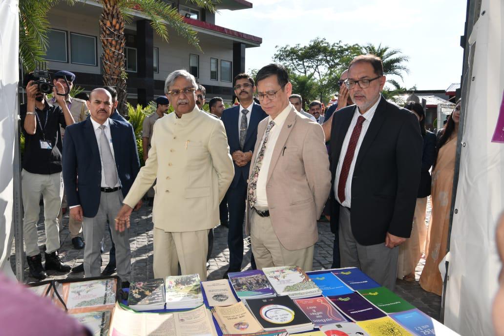 Distinguished Dignitaries exploring the exhibitions at Mega Legal Literacy Camp