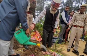 Glimpse of State Level Plantation Drive - 2025
