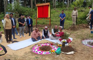 Glimpse of State Level Plantation Drive - 2025