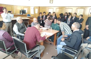 Glimpse of National Lok Adalat held on 14 March 2026.