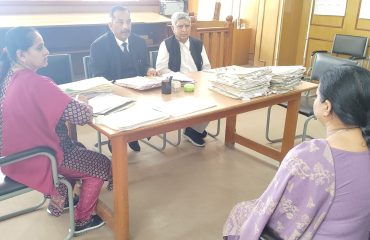 Glimpse of National Lok Adalat held on 14 March 2026.