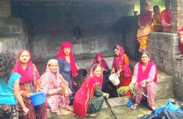 Cleanliness drive of natural drinking water sources