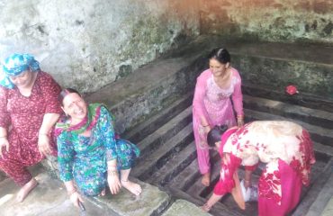 Cleanliness drive of natural drinking water sources