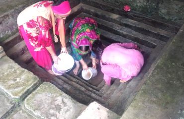 Cleanliness drive of natural drinking water sources