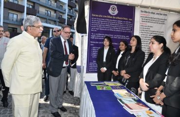 Distinguished Dignitaries exploring the exhibitions at Mega Legal Literacy Camp