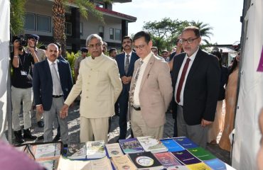 Distinguished Dignitaries exploring the exhibitions at Mega Legal Literacy Camp