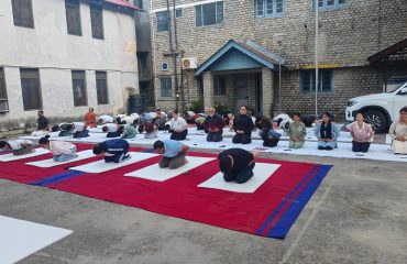 Celebration of International Yoga Day