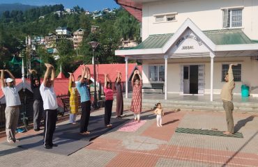 Celebration of International Yoga Day