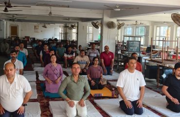 Celebration of International Yoga Day