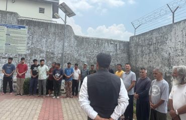 Glimpse of Jail Inspection