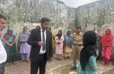 Inspection of the Women’s Cell at the Jail
