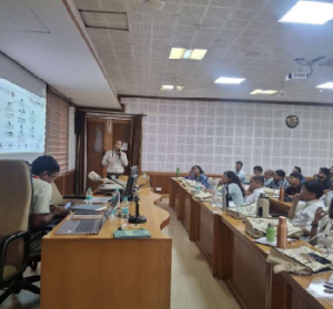 Training on Panchayat Darpan portal for MP Jal Nigam