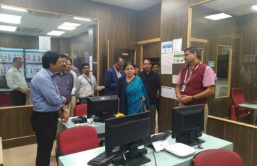 Visit of National Knowledge Network POP by DG, NIC and Senior Officials