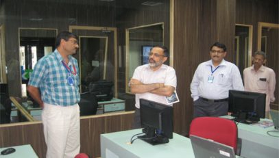 Visit of Sh. Rajeev Gauba
