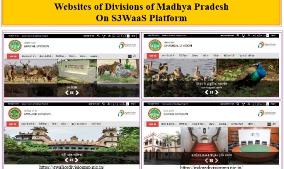 Websites of Revenue Divisions of Madhya Pradesh On S3WaaS Platform