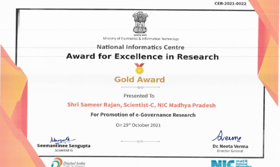 Sameer Rajan certificate