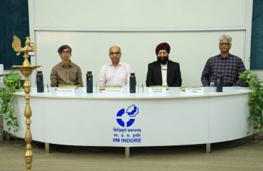 Visit of DG, NIC to IIM Indore, Madhya Pradesh