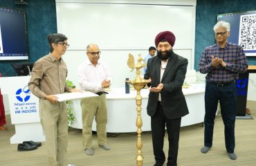 Visit of DG, NIC to IIM Indore, Madhya Pradesh