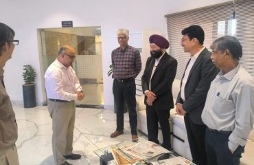 Visit of DG, NIC to IIM Indore, Madhya Pradesh
