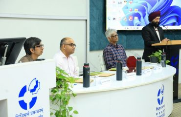 डीजी, एनआईसी का आईआईएम इंदौर मध्य प्रदेश का दौरा
