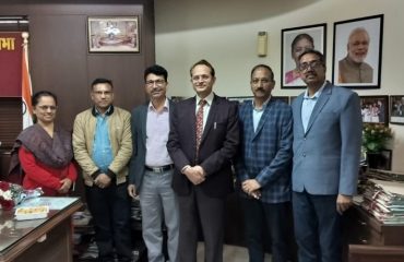 SIO MP & NICSI Team Meeting with PS (Vidhan Sabha) of MP