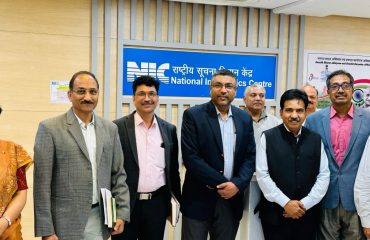 Visit of Secretary, Meity, GoI to NIC Madhya Pradesh State Centre