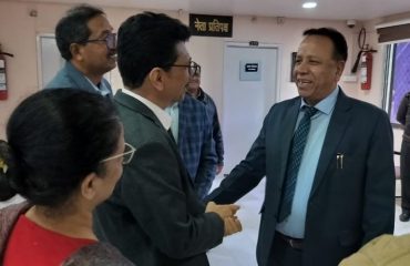 SIO MP Meeting with Add. Sec. (Vidhan Sabha) of MP