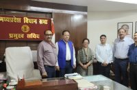 SIO MP Meeting with Principal Secretary MP Vidhan Sabha to Review NeVA Project.
