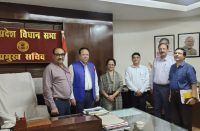 SIO MP Meeting with Principal Secretary MP Vidhan Sabha to Review NeVA Project.