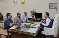 SIO MP Meeting with Principal Secretary MP Vidhan Sabha to Review NeVA Project.