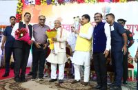 Meeting of SIO, MP with Hon'ble Governor and Hon'ble Chief Minister during Independence Day Celebrations at Lok Bhawan, Madhya Pradesh