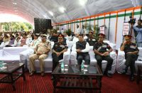 Meeting of SIO, MP with Hon'ble Governor and Hon'ble Chief Minister during Independence Day Celebrations at Lok Bhawan, Madhya Pradesh