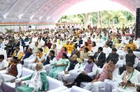 Meeting of SIO, MP with Hon'ble Governor and Hon'ble Chief Minister during Independence Day Celebrations at Lok Bhawan, Madhya Pradesh