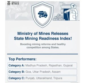 Ministry of Mines Releases State Mining Readiness Index
