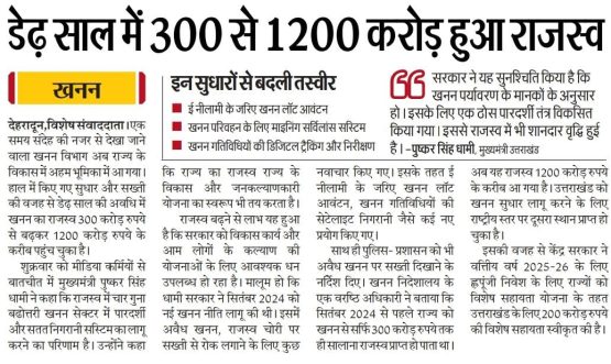 डेढ़ साल में 300 से 1200 करोड़ हुआ राजस्व।