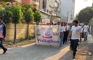 Eat Right Mela Walkathon event at Nashik
