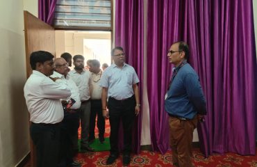 Sh Rajeev Sharma at Inauguration of Indian sign Language Digital Recording Lab at CRC Jaipur