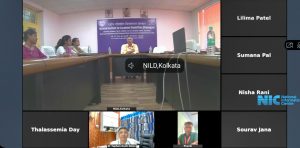 VC Meeting on NILD Kolakata on World Thalassemia Day 2025