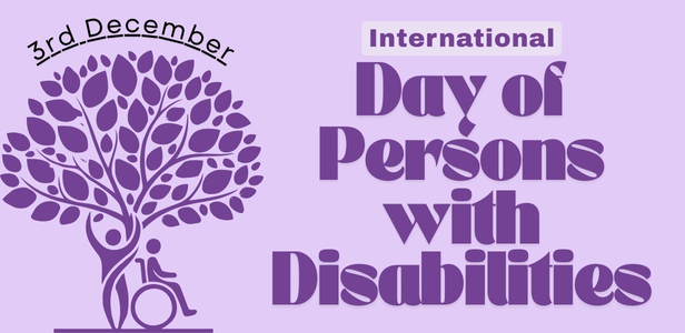 International Day of Persons with Disabilities on 3rd December 2025