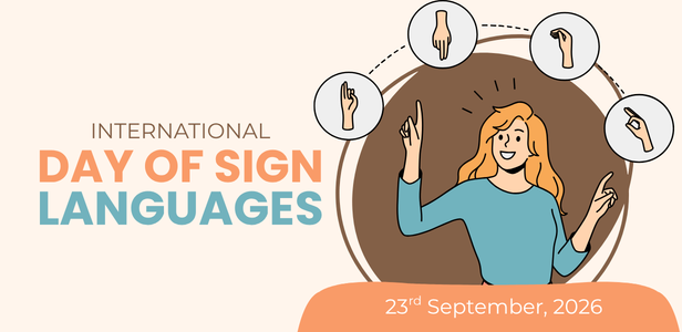 International Day Of Sign Languages 23th September 2026
