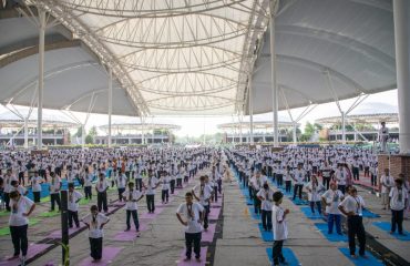 Divyang Students across India are performing yoga