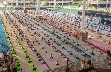 Divyang Students across India are performing yoga